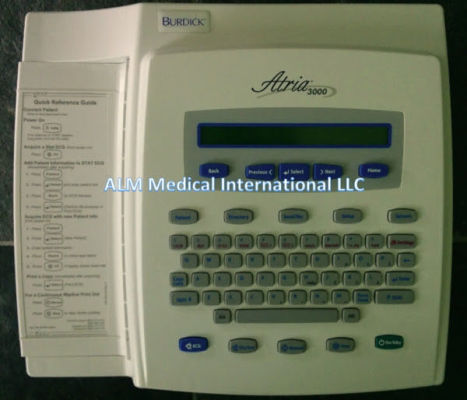 Interpretive Burdick Atria 3000 EKG Machine
