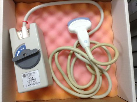 GE 4CA Curved Array Ultrasound Transducer for Voluson 730 Systems