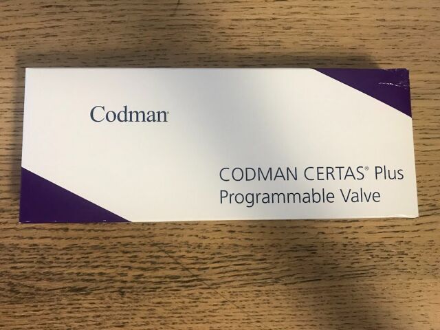 For Sale CODMAN 82-8811PL Codman Certas Plus Programmable Inline Small Valve Only. (Priming Adapter and Information Manual)
