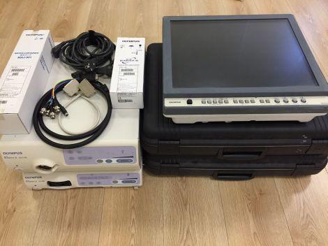 OLYMPUS Evis Exera II Endoscopy System with CV-180 Processor and CLV-180 Light Source