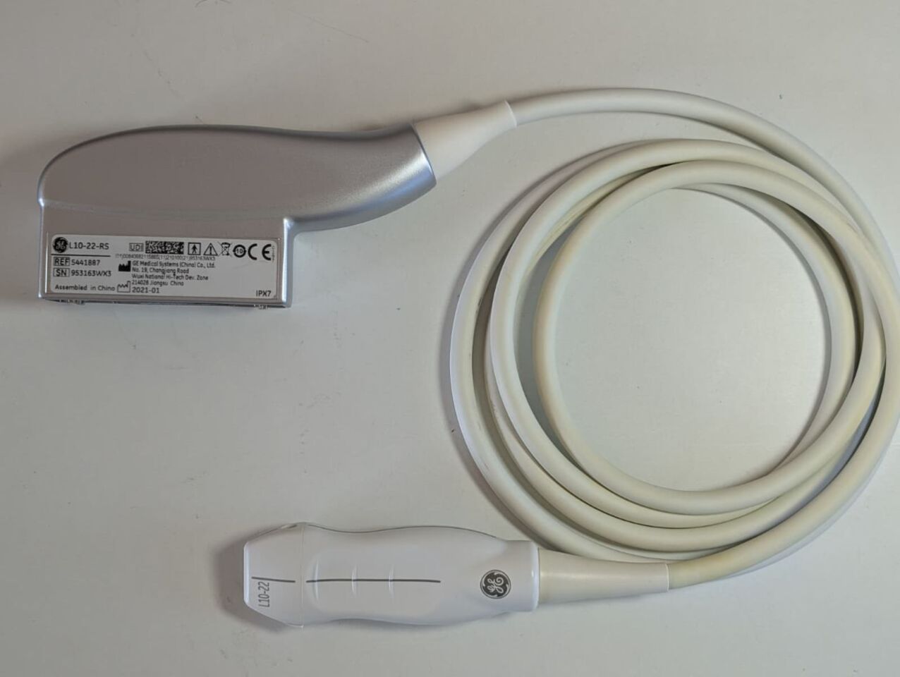 GE L10-22-RS Linear Array Ultrasound Transducer