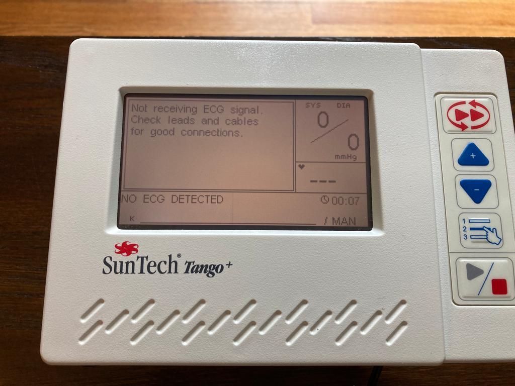 Tango Stress Test Blood Pressure Monitor by Suntech