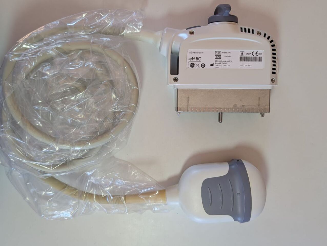 GE EM6C 4D Convex Ultrasound Transducer