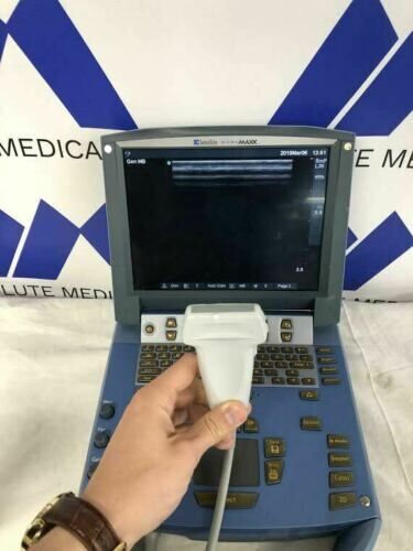 Sonosite Micromaxx Portable Ultrasound System with L38e Linear Array Vascular Probe