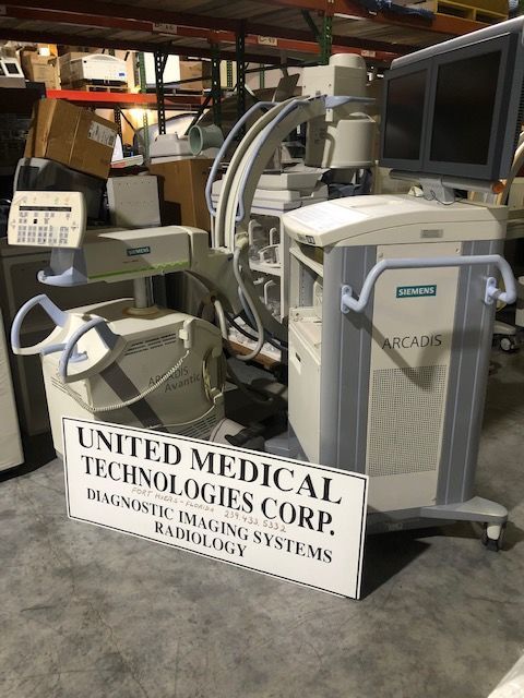 Siemens ARCADIS Avantic Mobile C-Arm with Vascular Package