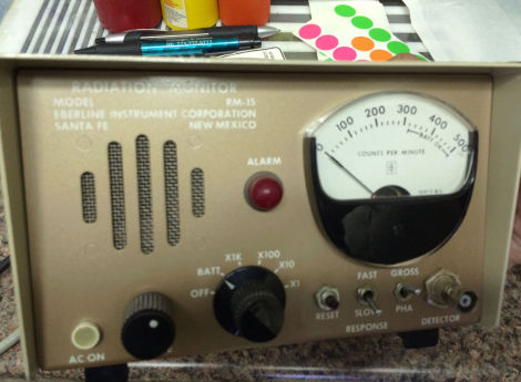 Eberline RM-15 Radiation Survey Meter