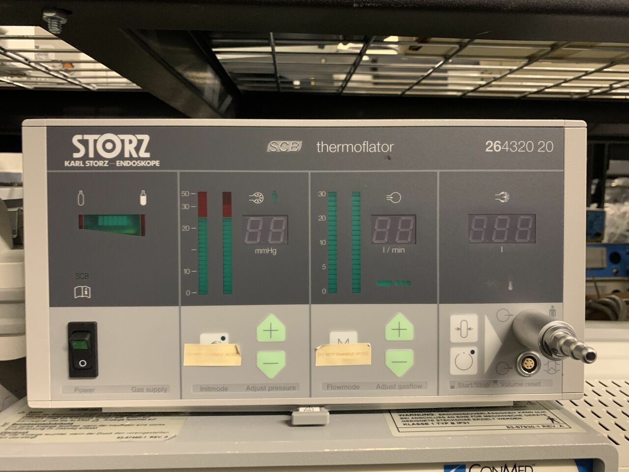 Karl Storz 264320 20 SCB Thermoflator Insufflator, Biomed Certified