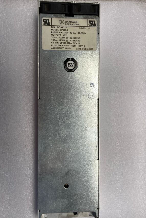 Replacement 48V Power Supply SP626-2 for GE LightSpeed VCT CT Systems