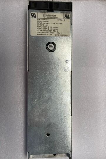 Replacement 48V Power Supply for GE LightSpeed VCT 64-Slice CT Systems — Part No. SP626-2
