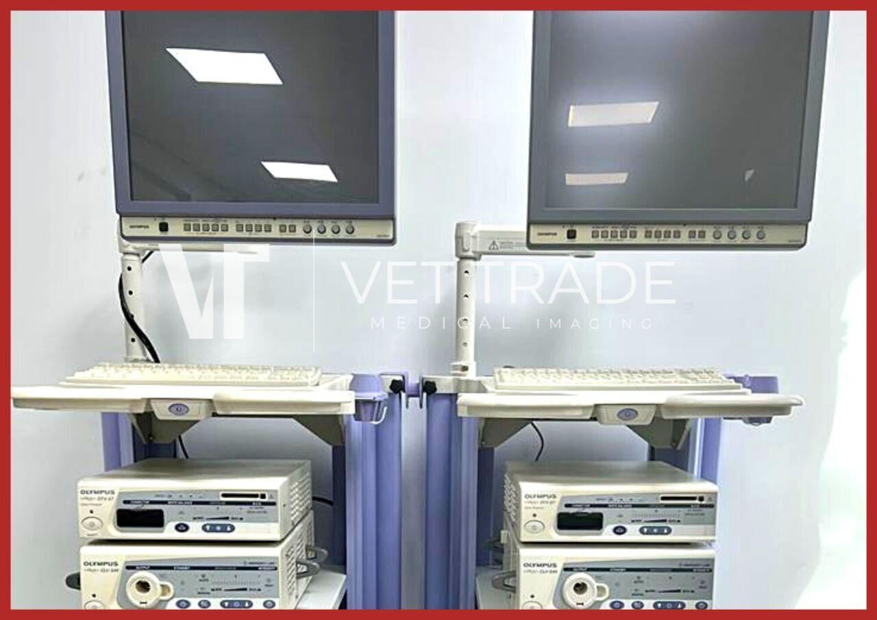 Olympus VISERA Endoscopy System with OTV-S7 Processor and CLV-S40 Light Source