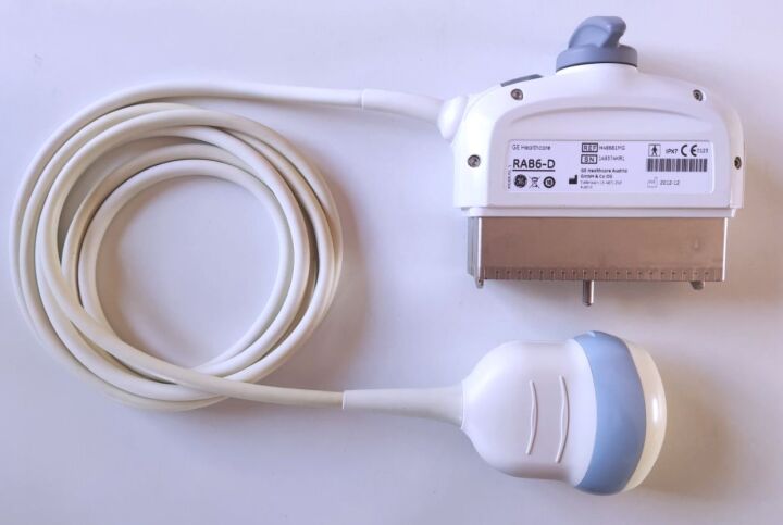 GE RAB6-D 3D/4D Convex Ultrasound Transducer