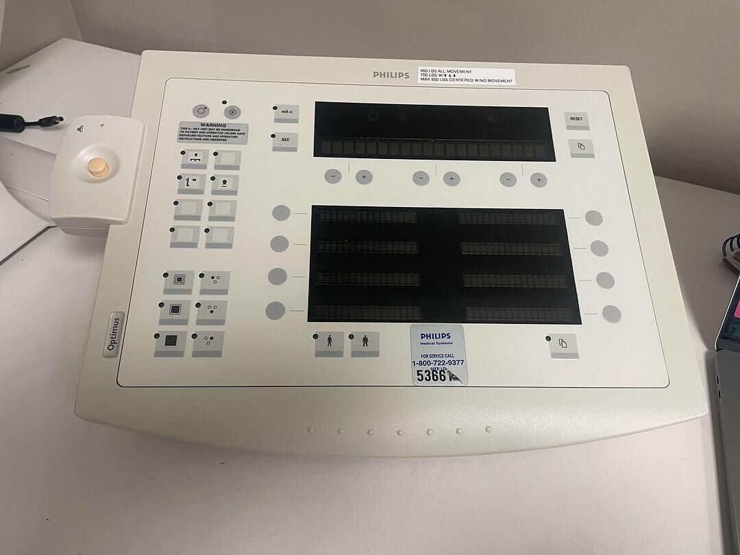 Control-X 9890-000-02407 X-Ray Control for Philips Optimus Digital Diagnost Rad Room