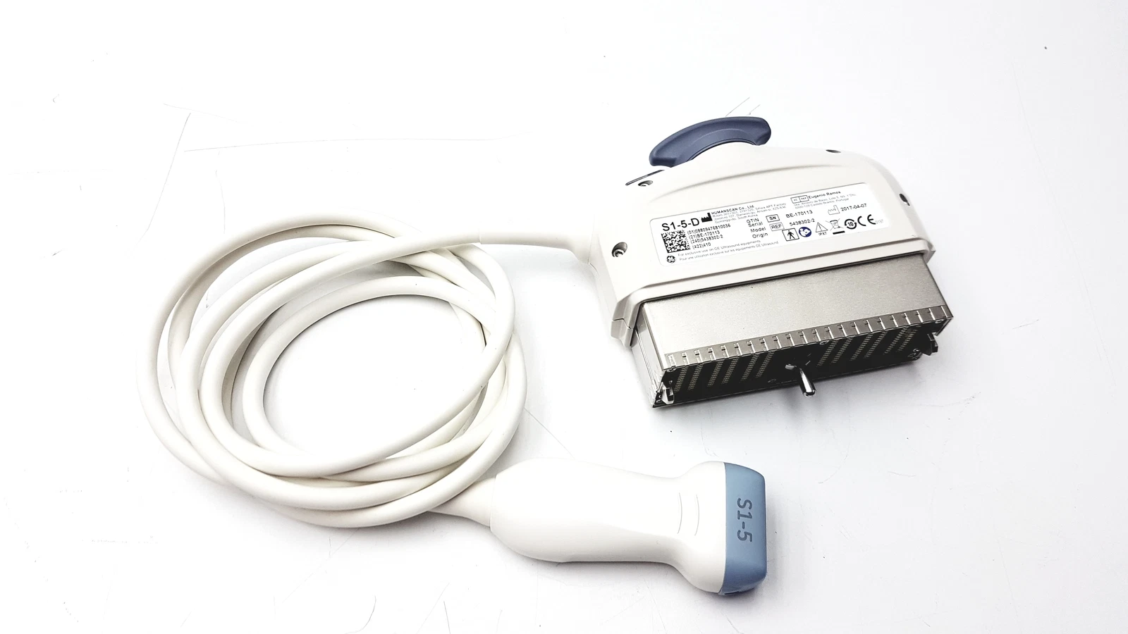 GE S1-5-D XDclear Phased Array Ultrasound Probe for LOGIQ & Vivid Systems – Cardiac, Abdominal, Transcranial and Emergency Imaging