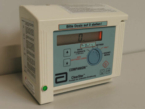 Companion Clear Star Enteral Feeding Pump by Abbott