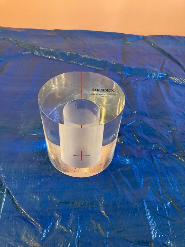 Biodex Thyroid Uptake Phantom for Hot Lab Quality Assurance