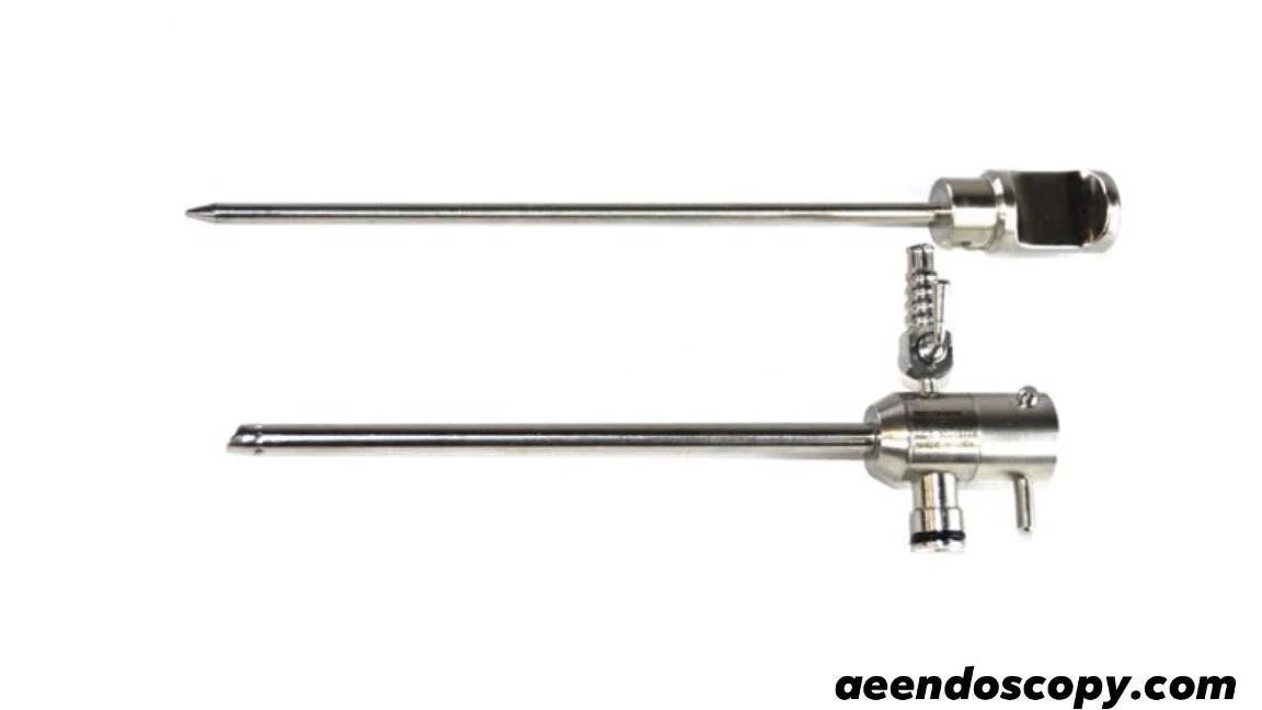 Smith & Nephew 4537 6.0 mm Rotatable Arthroscope Cannula with Flush Valve