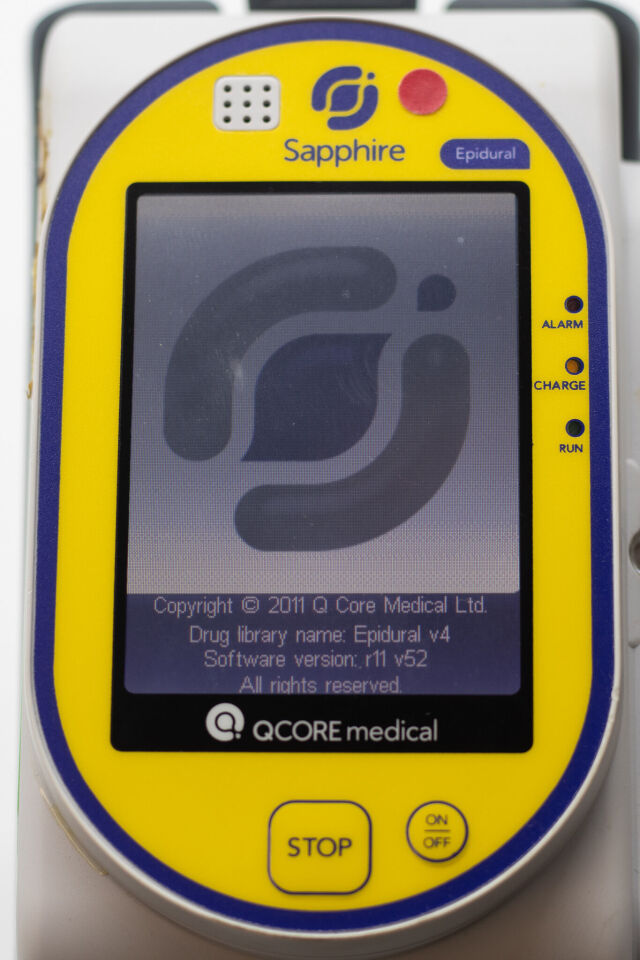 QCORE Sapphire Epidural Infusion Pump