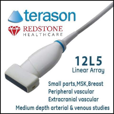 Terason 12L5-v Linear Vascular Ultrasound Transducer