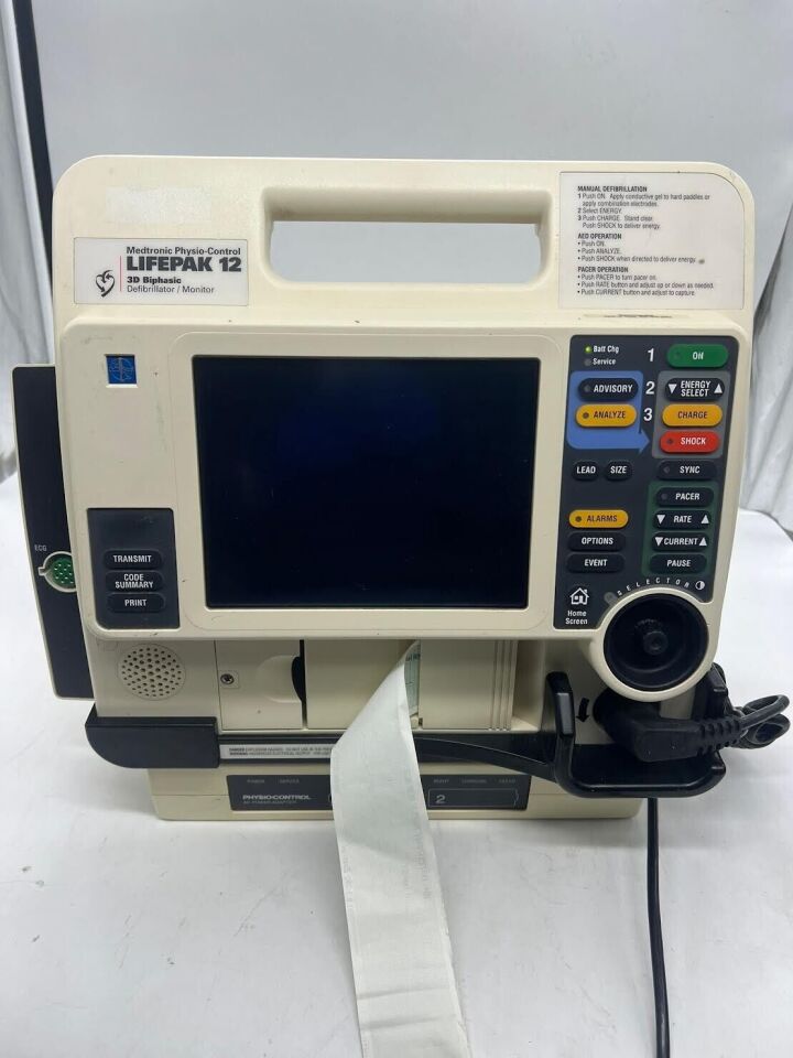 Medtronic LIFEPAK 12 EKG Monitor