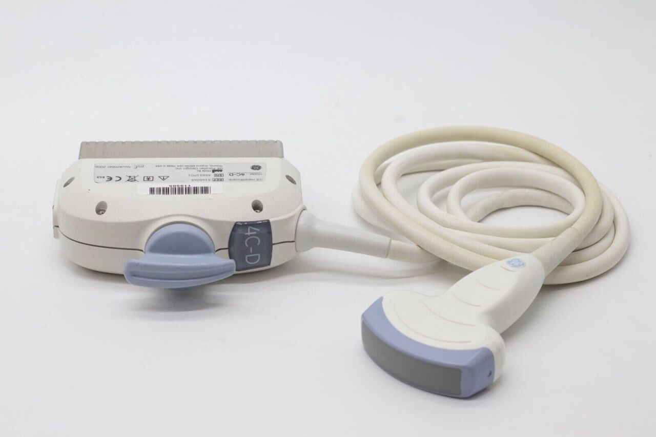 GE 4C-D Curved Array Ultrasound Transducer