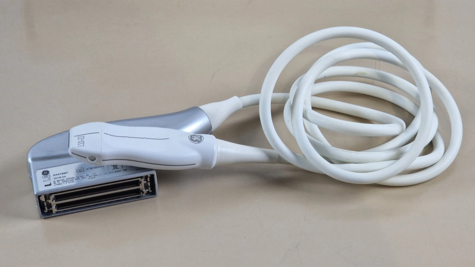 GE L10-22-RS Ultra High-Frequency Linear Ultrasound Probe for Dermatology, MSK, Vascular Access, Pediatrics & Neonatal Imaging
