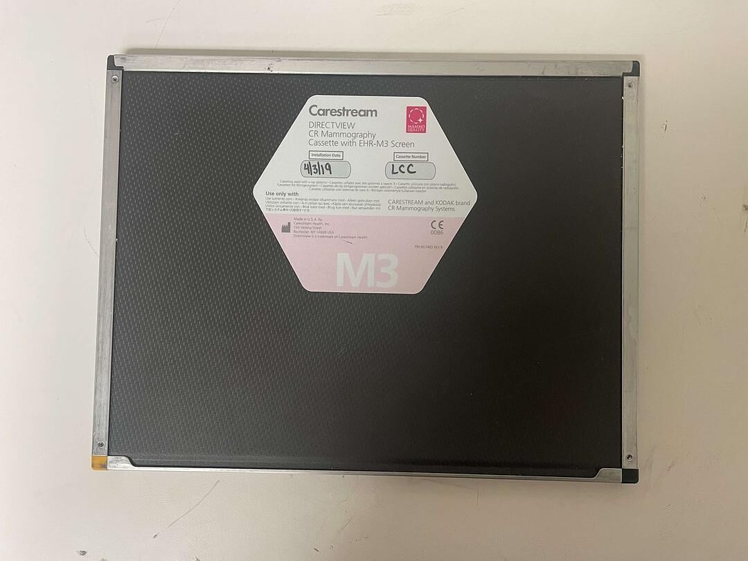 Carestream EHR-M3 CR Mammography Cassette with Screen, 24x30cm
