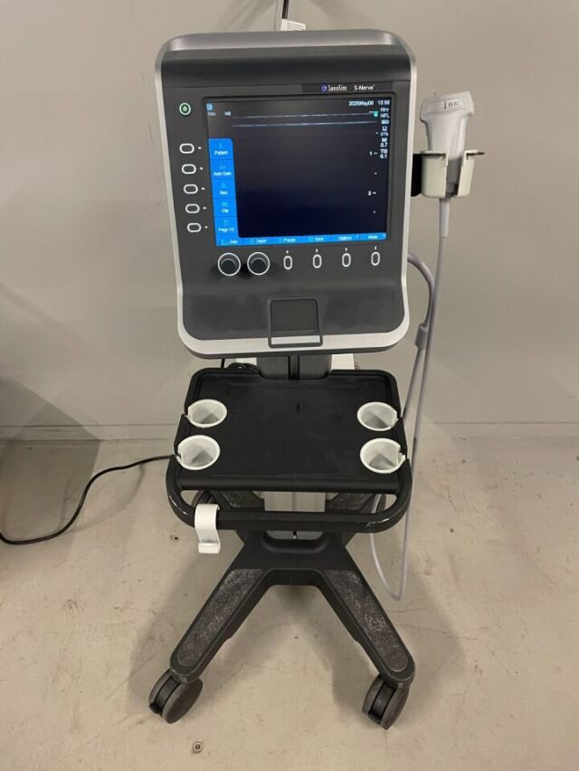 Sonosite S-Nerve Ultrasound 2012 | HFL38x High-Frequency Linear Probe | P/N P09417-50 | Anesthesia & MSK Imaging System