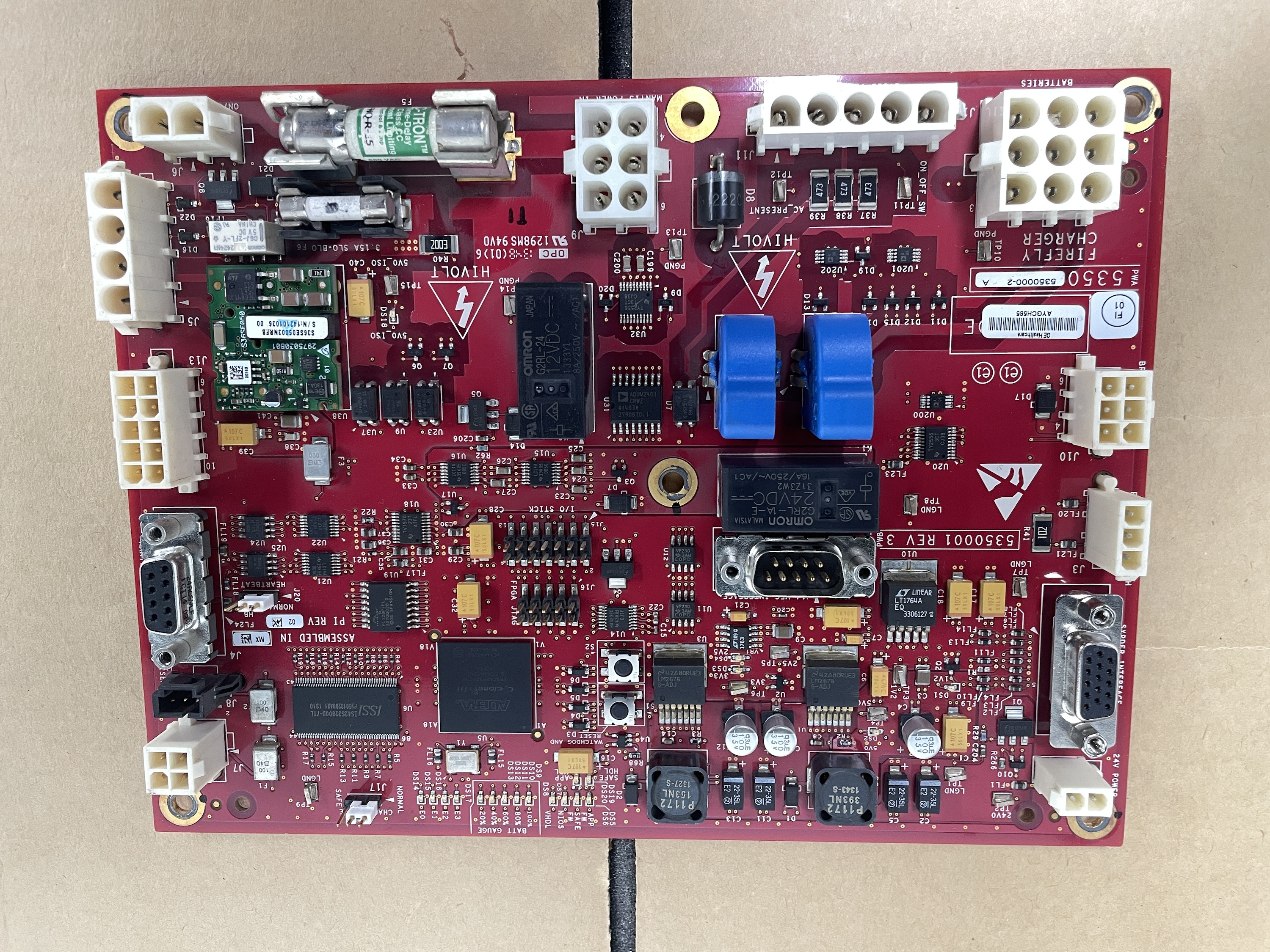 GE XR220 FireFly Charger Board Fully Tested Working In Stock Worldwide Shipping