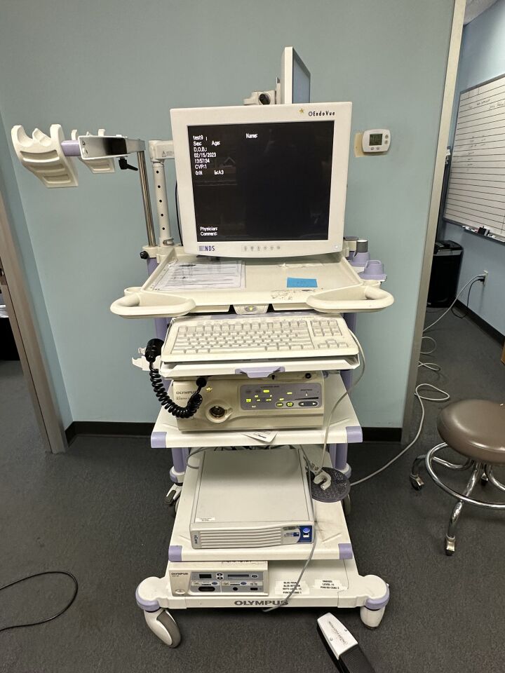 Olympus Evis EXERA II CV-180 Video Endoscopy Tower