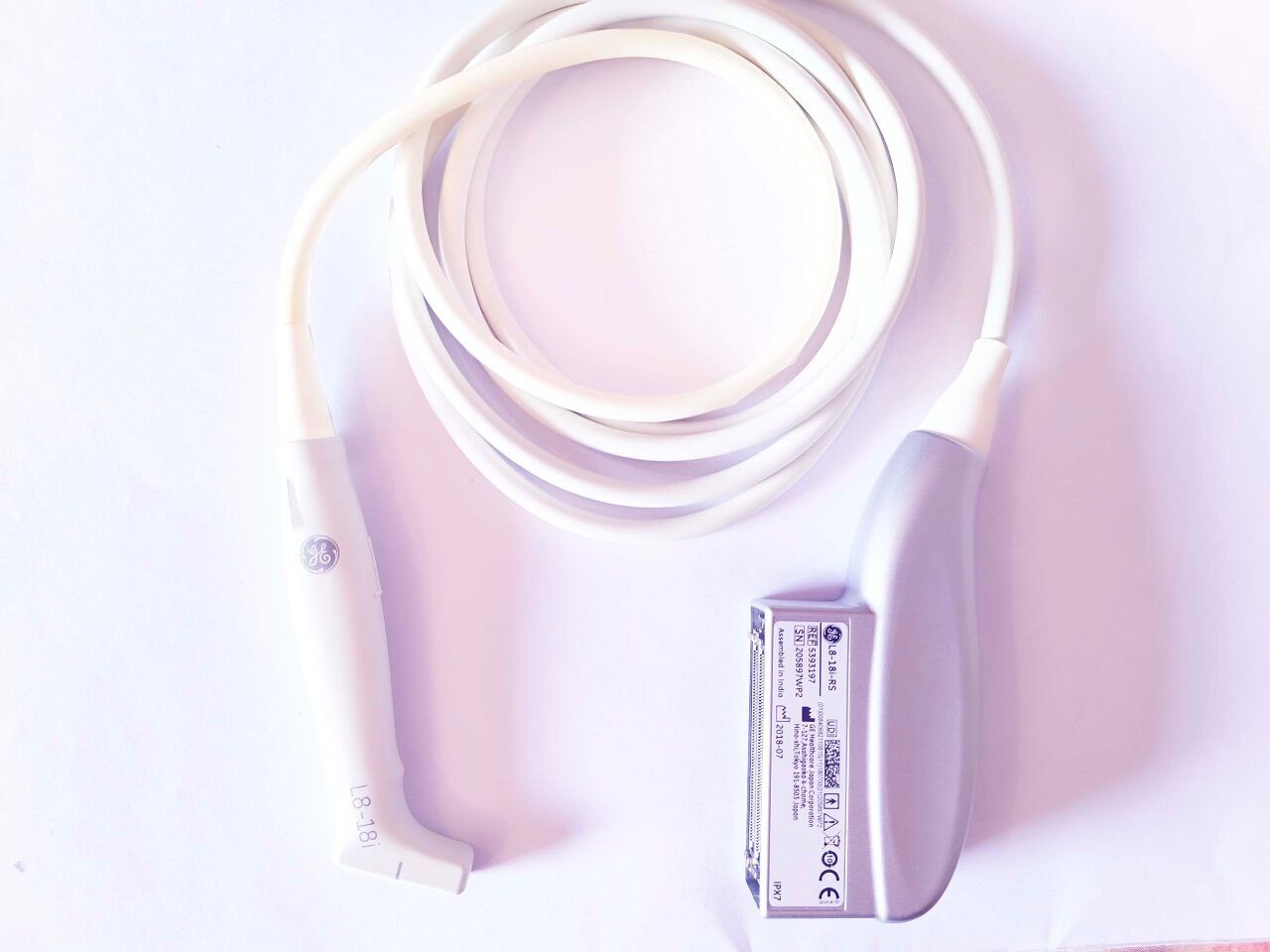 GE L8-18i-RS Linear Ultrasound Transducer