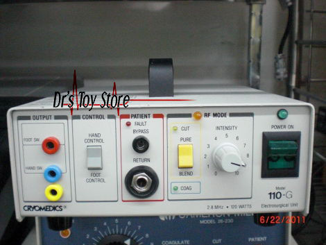 Cryomedics 110-G Electrosurgical Unit for Small Office Procedures