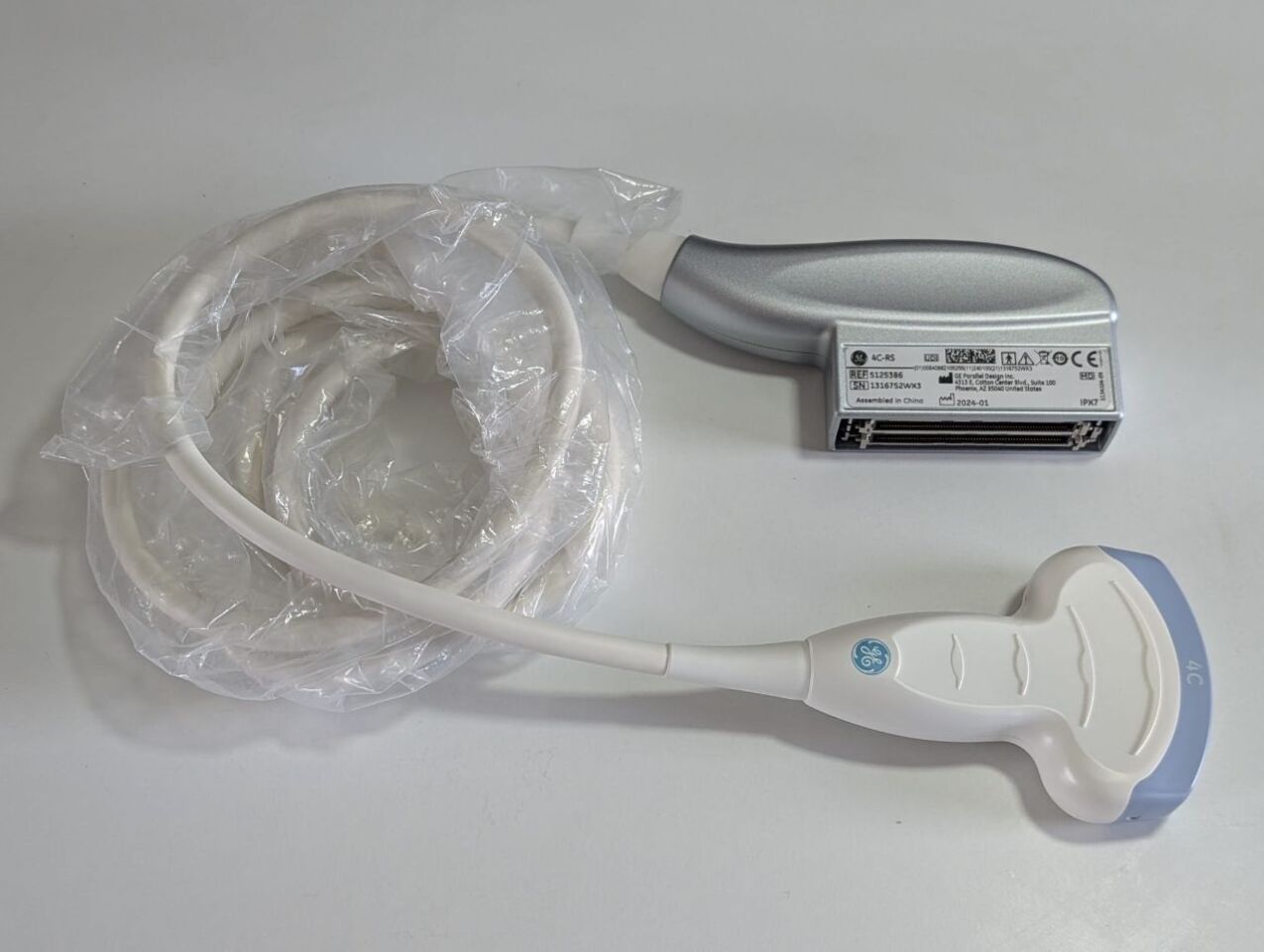 GE 4C-RS Convex Ultrasound Transducer