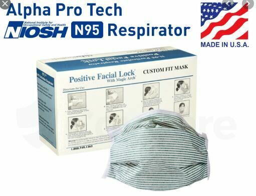 Alpha Pro Tech N-95 Particulate Respirator Mask with PFL® Technology