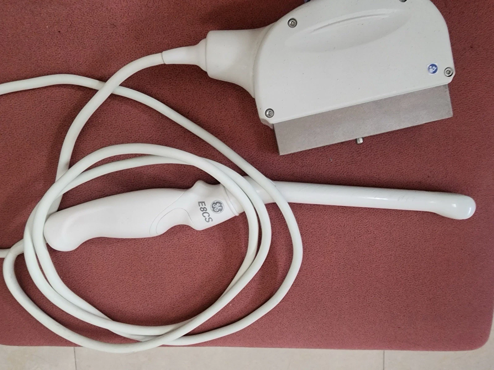 GE E8CS Endocavitary Ultrasound Probe – Transvaginal Transducer for OB/GYN, Fertility and Women's Health Imaging
