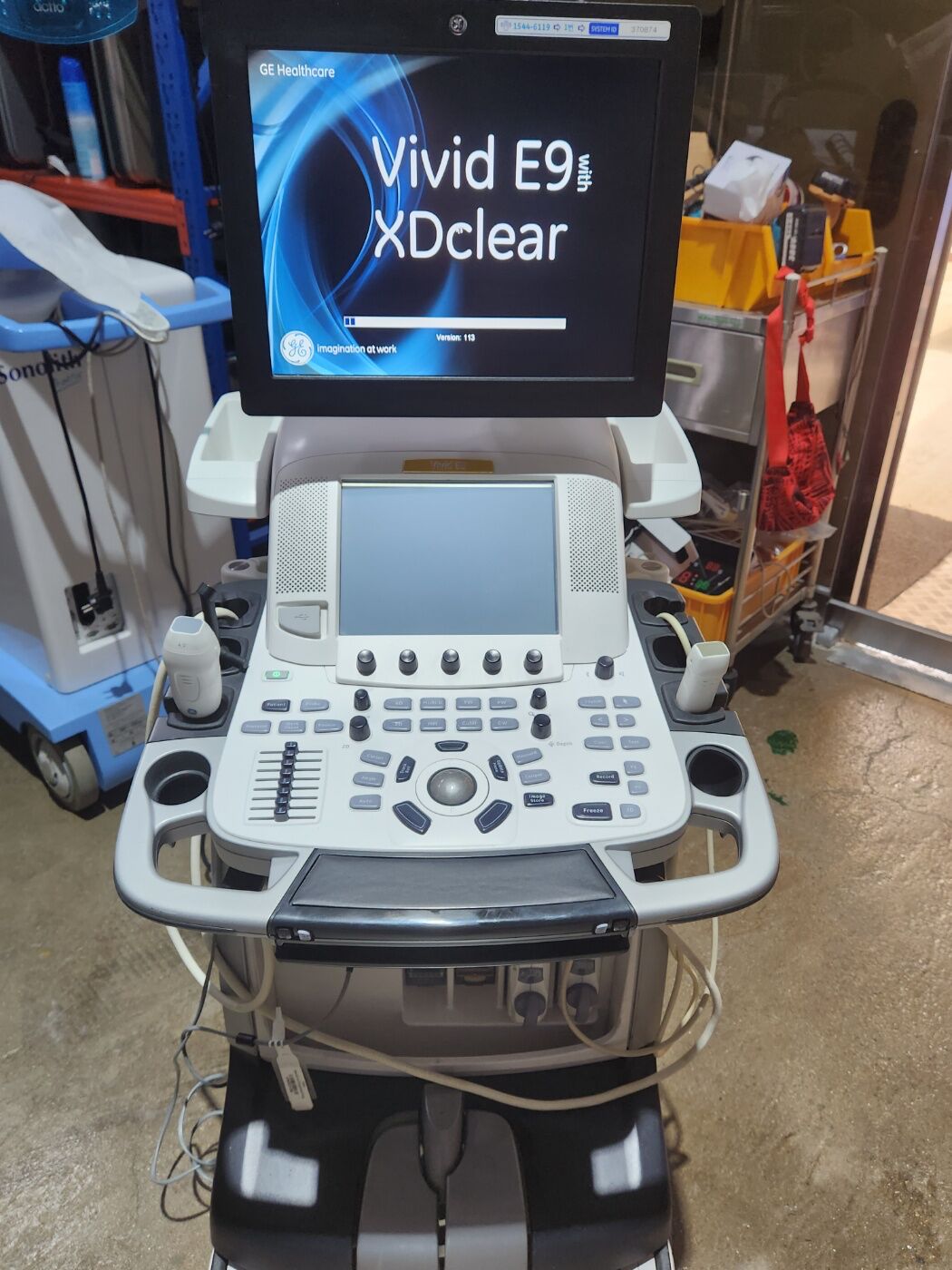 GE Healthcare Vivid E9 Ultrasound Display Monitor
