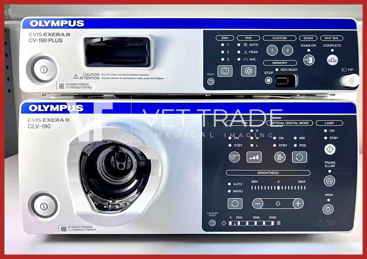 Olympus CV-190 Plus EVIS EXERA III Video System Center for Endoscopy