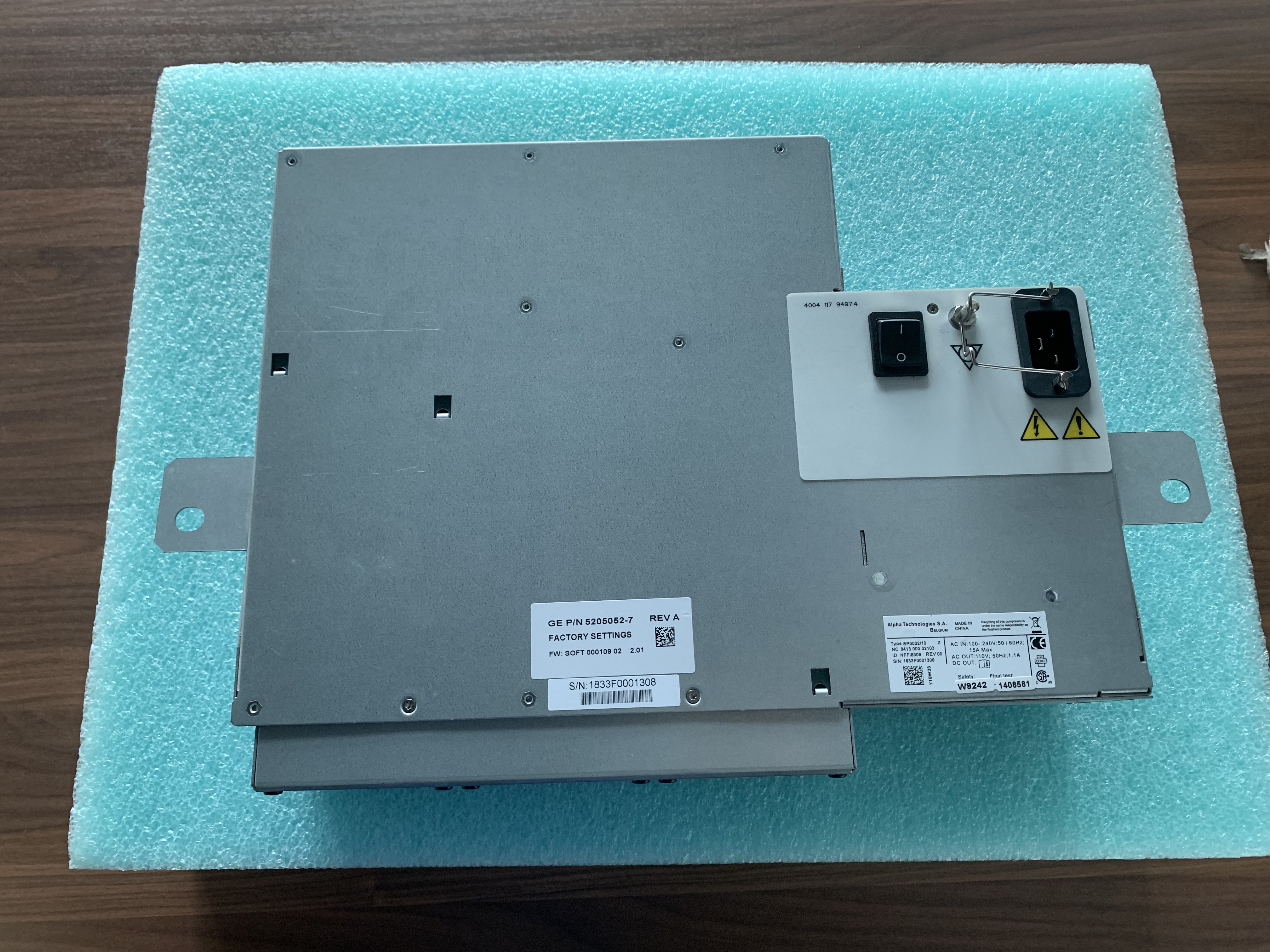 GE 5205052-7 Main Power Supply for LOGIQ E9 Vivid E9 BT13 Ultrasound Original New