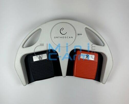 Orthoscan C-Arm Wireless Pedal P/N 240-0074 | RF 2-Function Foot Switch | Compatible with TAU 2020, 1515, 1512 & Pulse