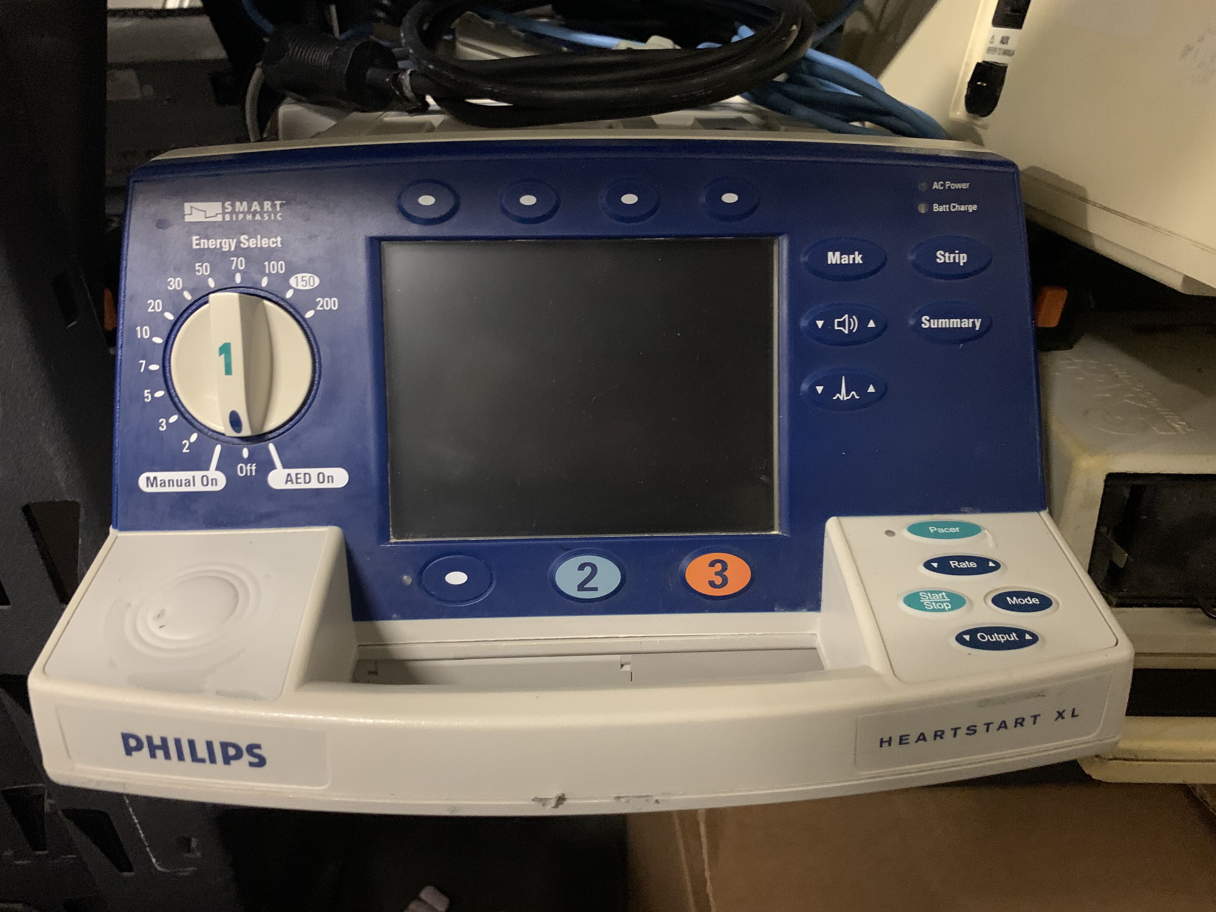 Philips HeartStart MRx BioMed Certified Defibrillator Monitor