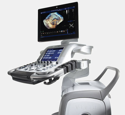 GE Vivid E9 4D Cardiovascular Ultrasound System